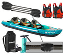 Sevylor Alameda (2021) 3-person (2+1) Inflatable Kayak with paddles, pump and buoyancy aids
