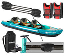 Sevylor Alameda (2021) 3-person (2+1) Inflatable Kayak with paddles, pump and buoyancy aids