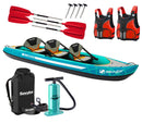 Sevylor Alameda (2021) 3-person (2+1) Inflatable Kayak with paddles, pump and buoyancy aids