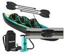 Sevylor Ottawa (2021) 3-person Inflatable Kayak (2+1) with paddles and pump