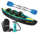 Sevylor Ottawa (2021) 3-person Inflatable Kayak (2+1) with paddles and pump