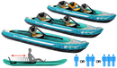 Sevylor Alameda (2021) 3-person (2+1) Inflatable Kayak with paddles and pump